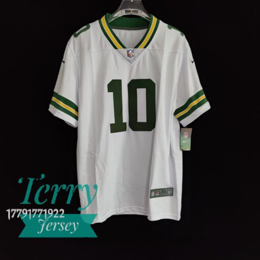 Jordan Love Green Bay Packers Jersey - White