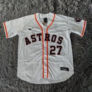 Jose Altuve Houston Astros Home Player Name Jersey - White