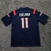 Julian Edelman New England Patriots Game Jersey – Navy - back