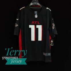 Julio Jones 11 Black Atlanta Falcons Vapor Limited Jersey