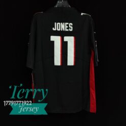 Julio Jones 11 Black Atlanta Falcons Vapor Limited Jersey - back