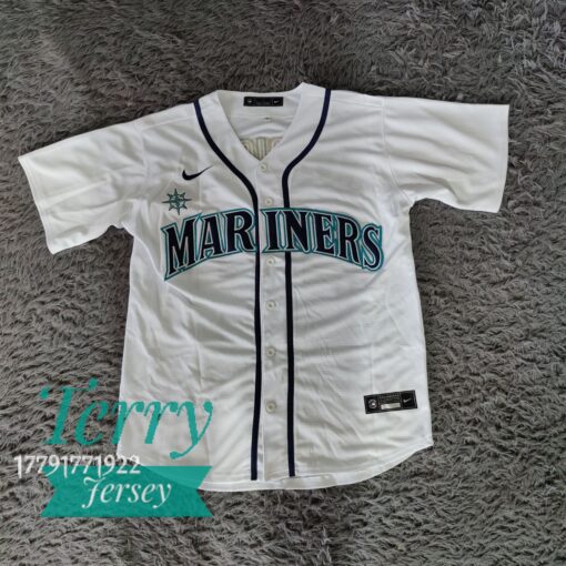 Julio Rodriguez Seattle Mariners Home Player Jersey - White