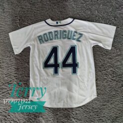 Julio Rodriguez Seattle Mariners Home Player Jersey - White - back