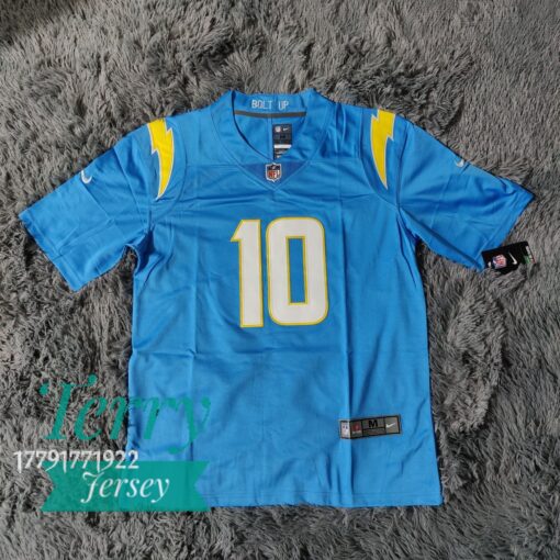 Justin Herbert Los Angeles Chargers Vapor Limited Jersey - Powder Blue
