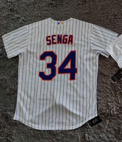 Kodai Senga New York Mets Home Player Jersey - White Royal - back