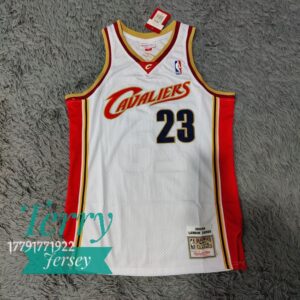 Lebron James Cleveland Cavaliers White Swingman Jersey