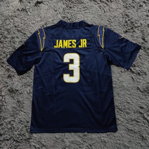 Los Angeles Chargers #3 Derwin James Jr. Navy Vapor Limited Jersey - back