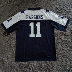 Micah Parsons Dallas Cowboys Vapor Limited Jersey – Navy - back