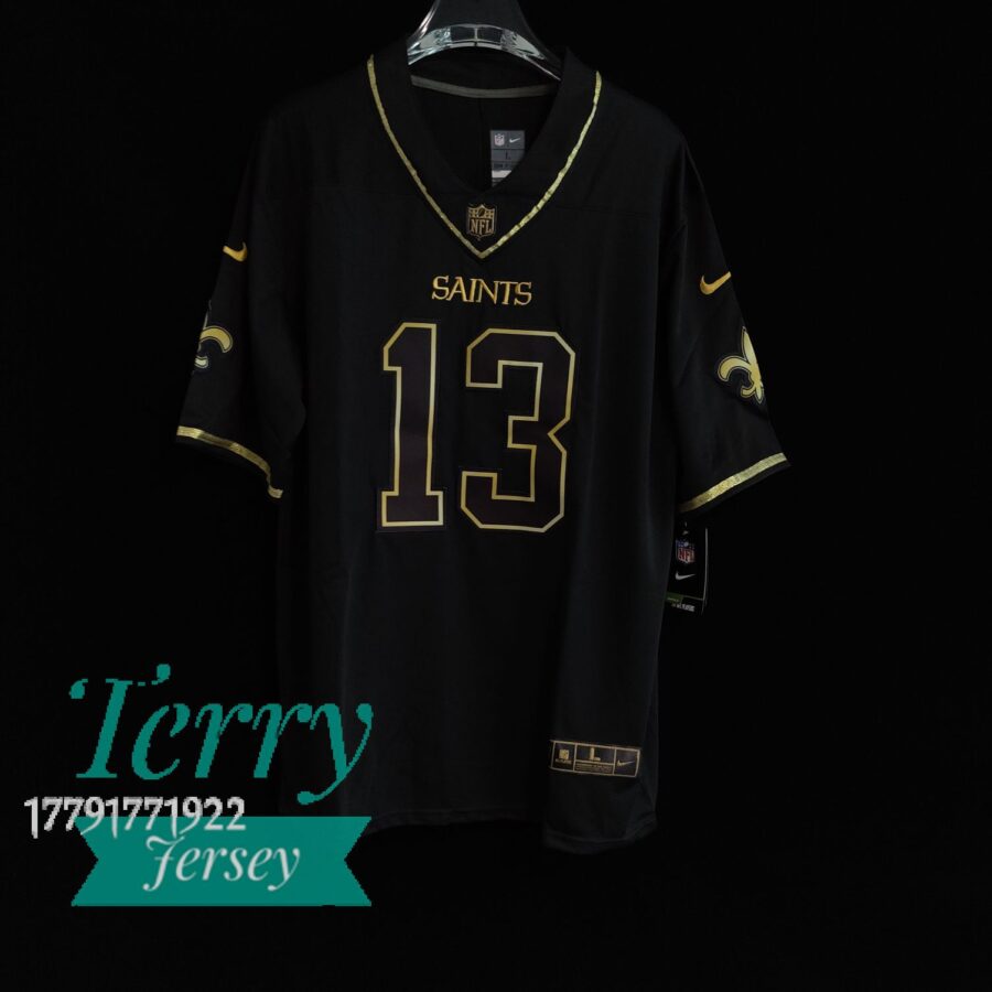 Michael Thomas New Orleans Saints Black Gold Jersey