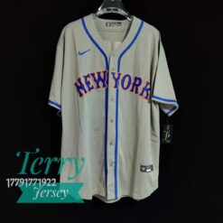 New York Mets Pete Alonso #20 Gray Road Jersey