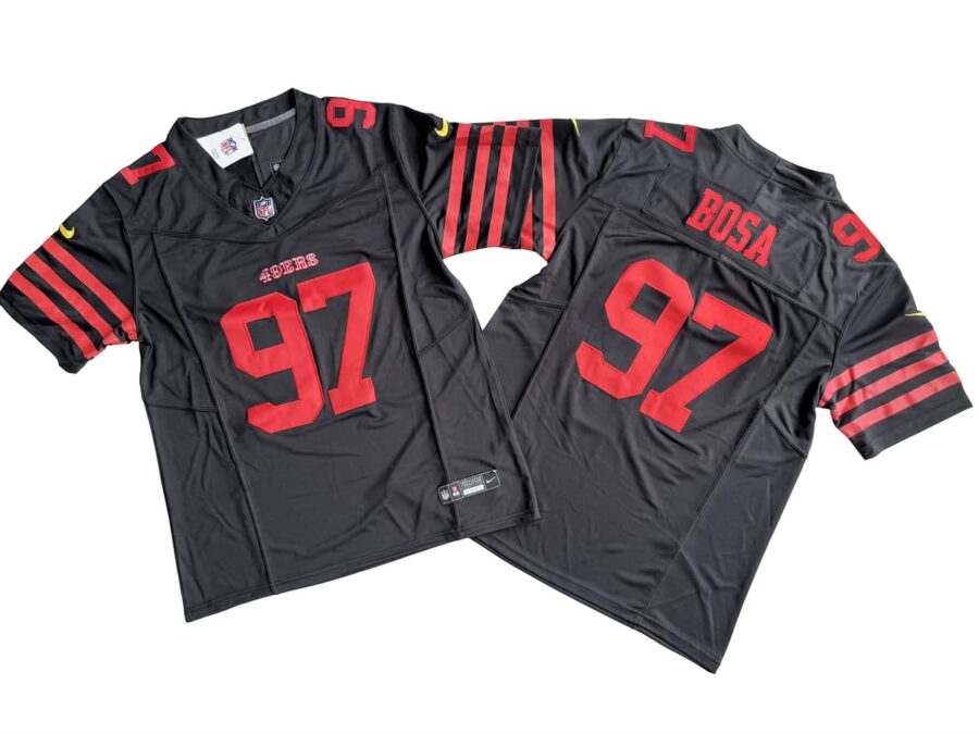 Nick Bosa San Francisco 49ers Black Vapor Limited Jersey