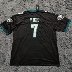 Philadelphia Eagles Micheal Vick Black Limited Jersey - back