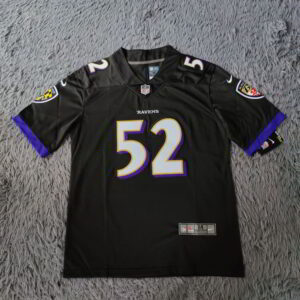 Ray Lewis Baltimore Ravens Retired Player Jersey - Black