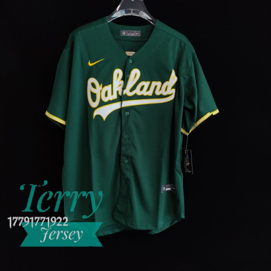 Rickey Henderson Oakland Athletics Alternate Jersey - Kelly Green