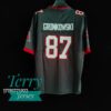 Rob Gronkowski Tampa Bay Buccaneers Alternate Vapor Limited Jersey - Pewter - back