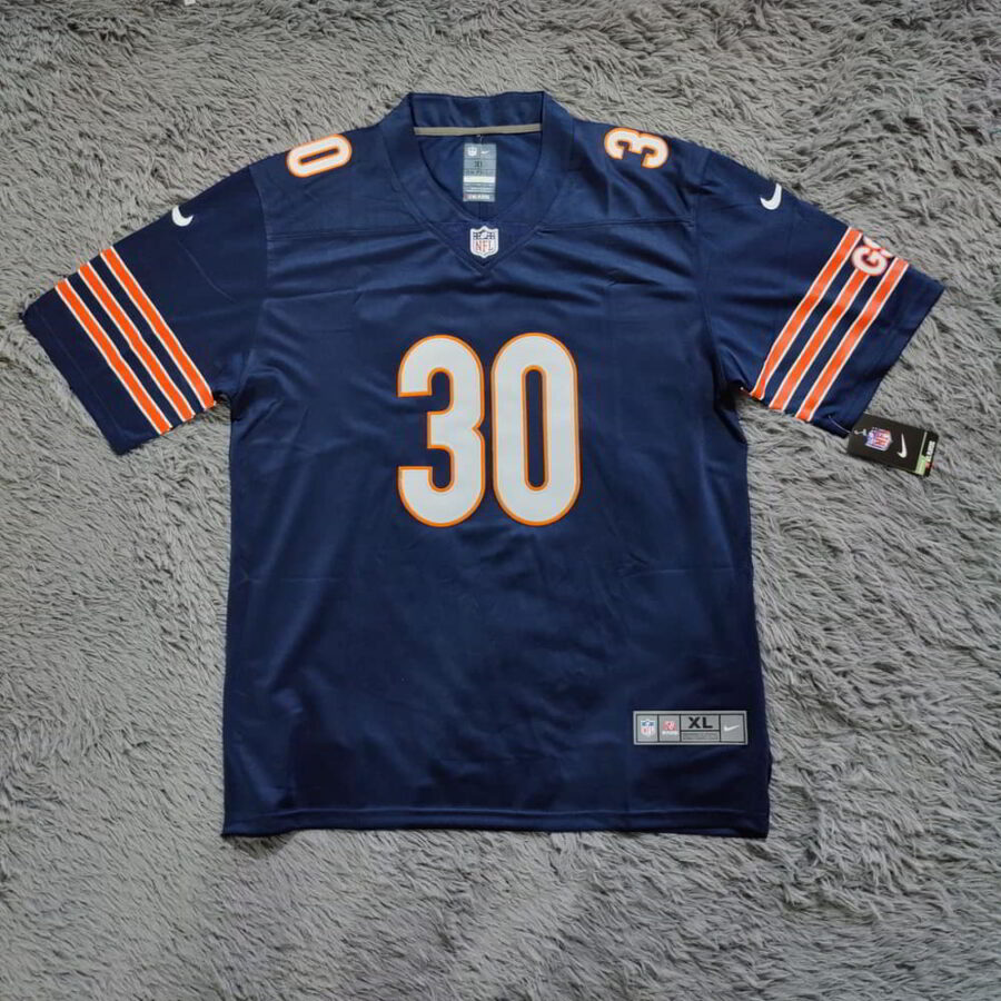 Roschon Johnson Chicago Bears Vapor Untouchable Elite Jersey - Navy