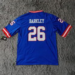 Saquon Barkley New York Giants Nike Classic Vapor Jersey - Royal - back