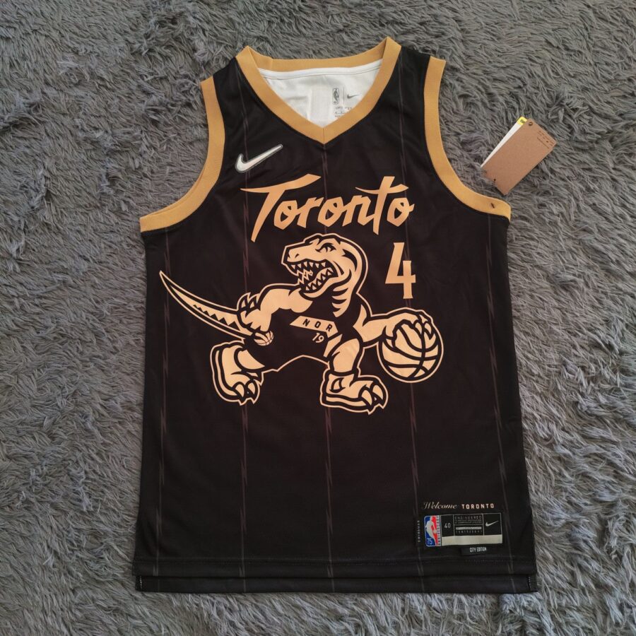 Scottie Barnes Toronto Raptors 2022-23 Swingman Jersey - City Edition - Black