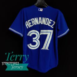 Teoscar Hernández Toronto Blue Jays Royal Jersey - back