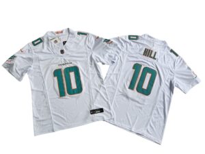 Tyreek Hill Miami Dolphins White Limited Jersey