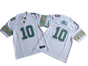 Tyreek Hill Miami Dolphins White Vapor Limited Jersey