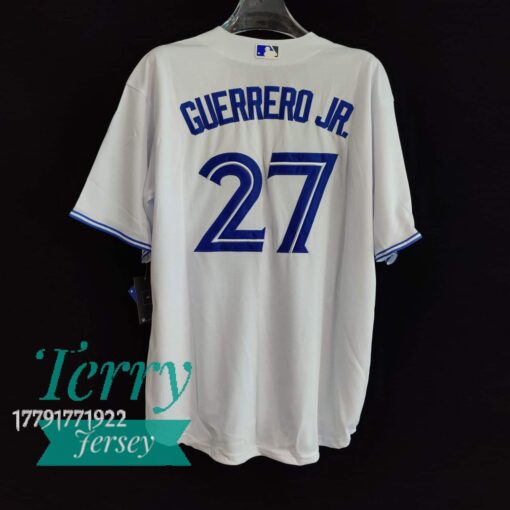 Vladimir Guerrero Jr. Toronto Blue Jays Home Player Name Jersey - White - back