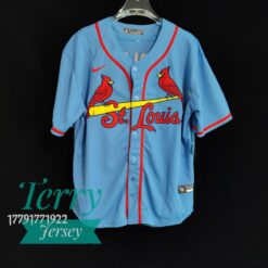 Yadier Molina St. Louis Cardinals Alternate Player Name Jersey - Light Blue