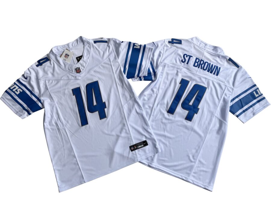 Amon-Ra St. Brown Detroit Lions Vapor Limited Jersey - White