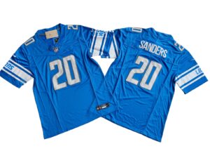 Barry Sanders Detroit Lions Vapor Limited Jersey - Blue