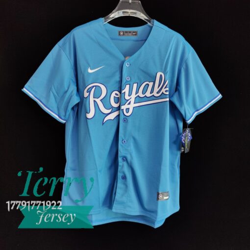 Bo Jackson #16 Kansas City Royals Alternate Jersey - Light Blue