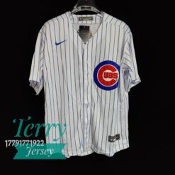 Chicago Cubs Javier Baez White Home Jersey