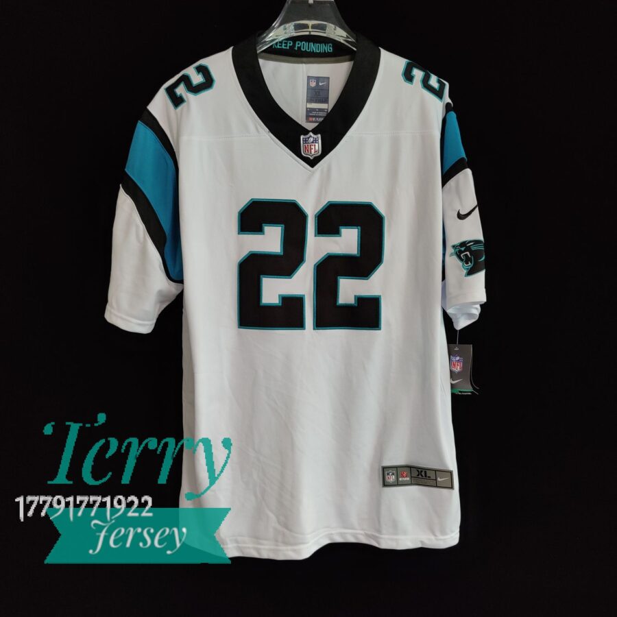 Christian McCaffrey Carolina Panthers Player Jersey - White