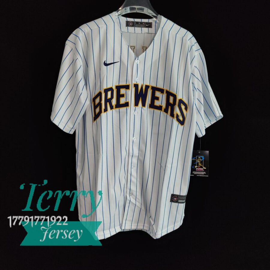 Christian Yelich Milwaukee Brewers Alternate Player Jersey - White