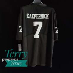Colin Kaepernick ImWithKap 7IM with KAP Movie Football Jersey - black - back