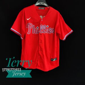 Didi Gregorius Red Philadelphia Phillies Player Name Jersey