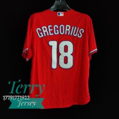 Didi Gregorius Red Philadelphia Phillies Player Name Jersey - back
