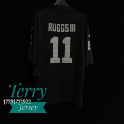 Henry Ruggs III Las Vegas Raiders Player Jersey - Black - back