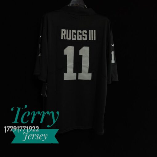 Henry Ruggs III Las Vegas Raiders Player Jersey - Black - back