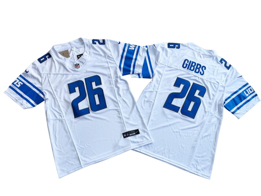 Jahmyr Gibbs Detroit Lions Vapor Limited Jersey - White