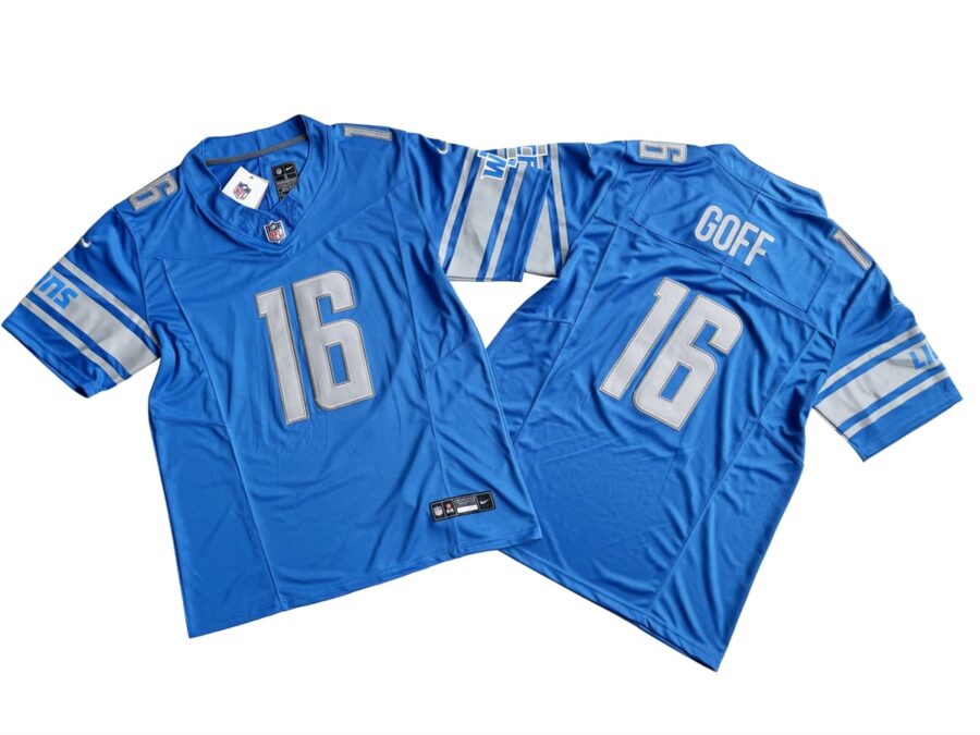 Jared Goff Detroit Lions Vapor Limited Jersey - Blue