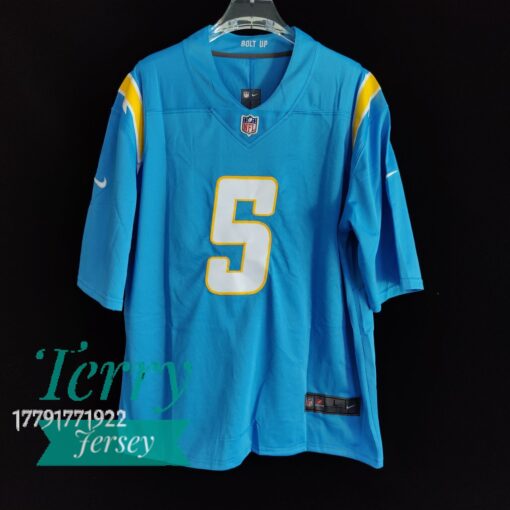 Joshua Palmer Powder Blue Los Angeles Chargers Player Jersey