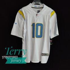 Justin Herbert Los Angeles Chargers Vapor Limited Jersey - White