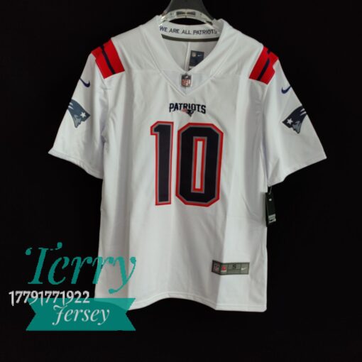 Mac Jones New England Patriots Player Jersey - White
