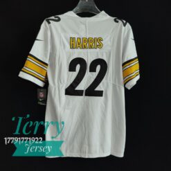 Najee Harris Pittsburgh Steelers Vapor Limited Jersey - White - back