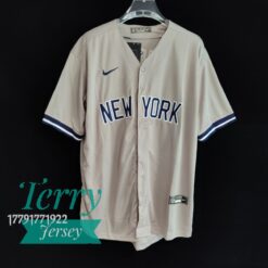 New York Yankees Aaron Judge Gray Road Player Name Jersey