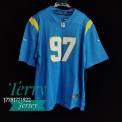 Nick Bosa 97 Los Angeles Chargers Jersey - Powder Blue