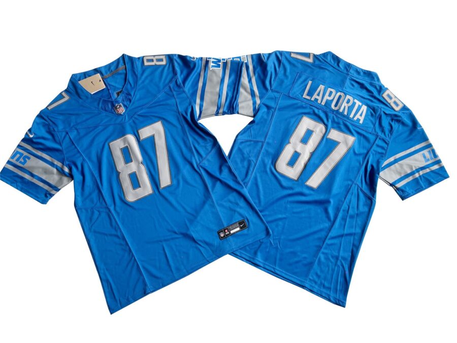 Sam LaPorta Detroit Lions Vapor Limited Jersey - Blue