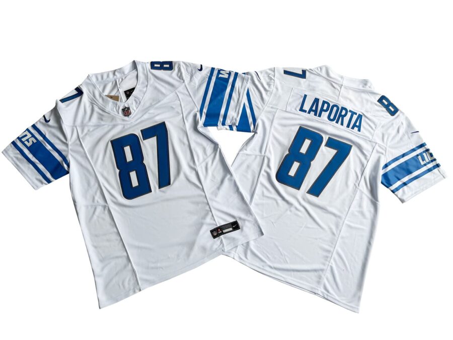 Sam LaPorta Detroit Lions Vapor Limited Jersey - White