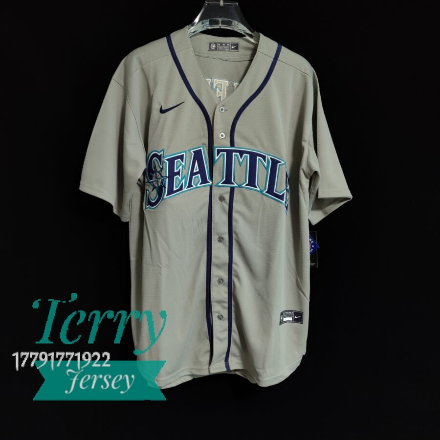 Seattle Mariners Ken Griffey Jr. Gray Alternate Player Jersey