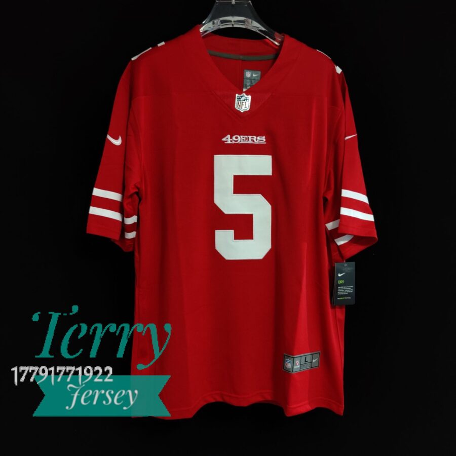 Trey Lance San Francisco 49ers Jersey - Scarlet